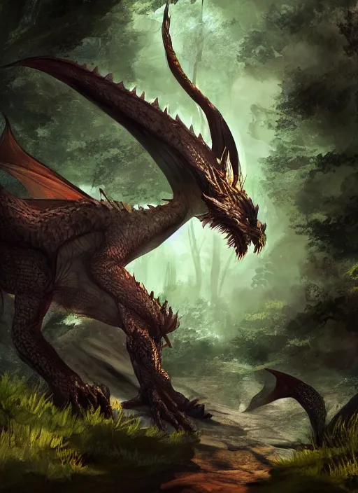 The dragons of Dragon Age: Origins