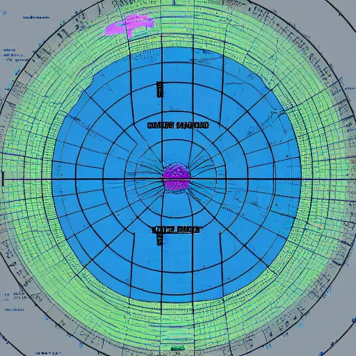 Image similar to radar screen from 7 0 ’ s showing islands