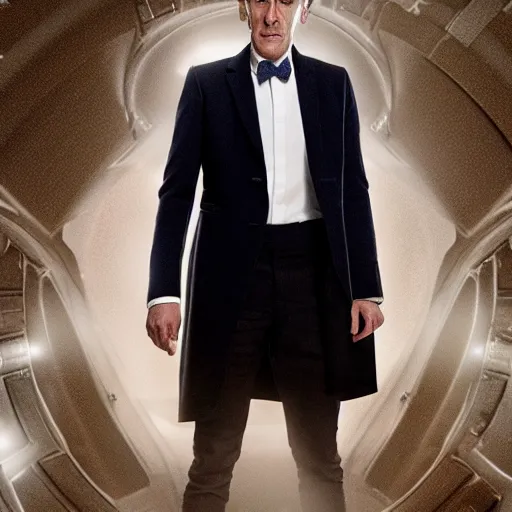 Prompt: still of the twelfth doctor in arrival ( 2 0 1 6 )
