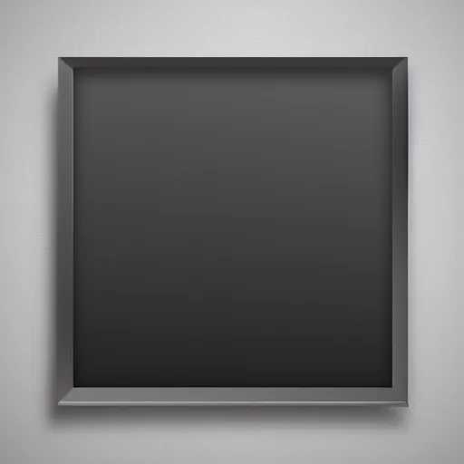 Prompt: black square on a black background # black