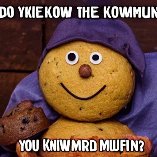 Image similar to do you know the muffin man?