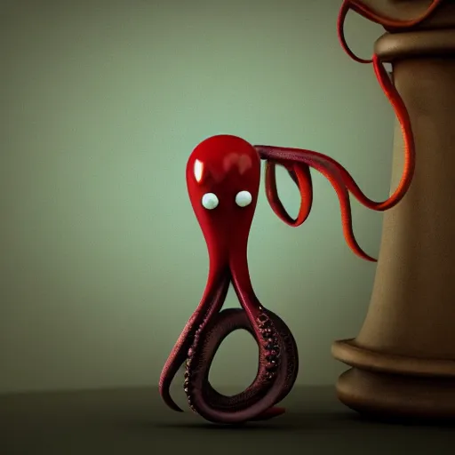 Prompt: a juggling octopus on a unicycle, octane render