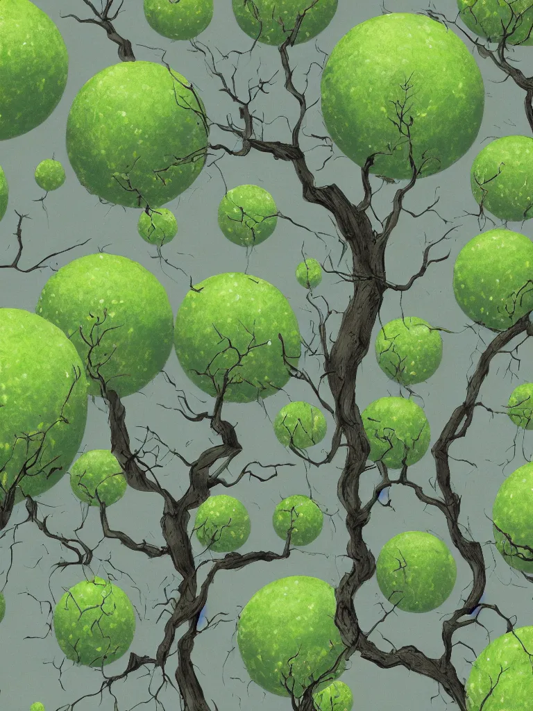 Image similar to blooming uranium orb tree orchard by disney concept artists, blunt borders, rule of thirds