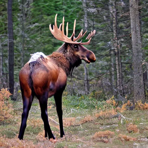 Image similar to therianthropic moose