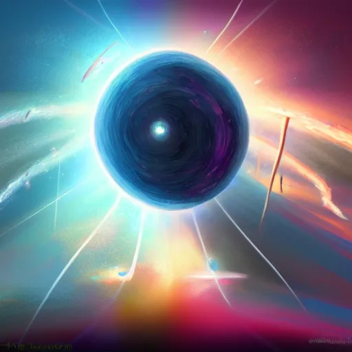 Prompt: concept art for the last imperfect physical life - form seconds before the universe is again in rapturous divine perfect unity!! energy power!! biblical, ultimate meaning, digital painting, artstation, smooth, sharp focus