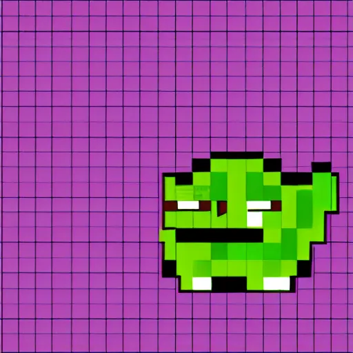 Prompt: cute avocado cat, pixel art