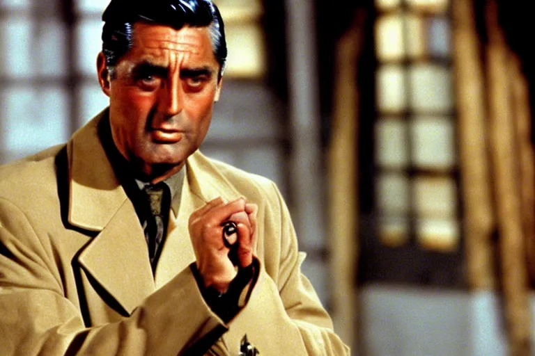 Image similar to cary grant as giles in buffy the vampire slayer, 1 9 9 8