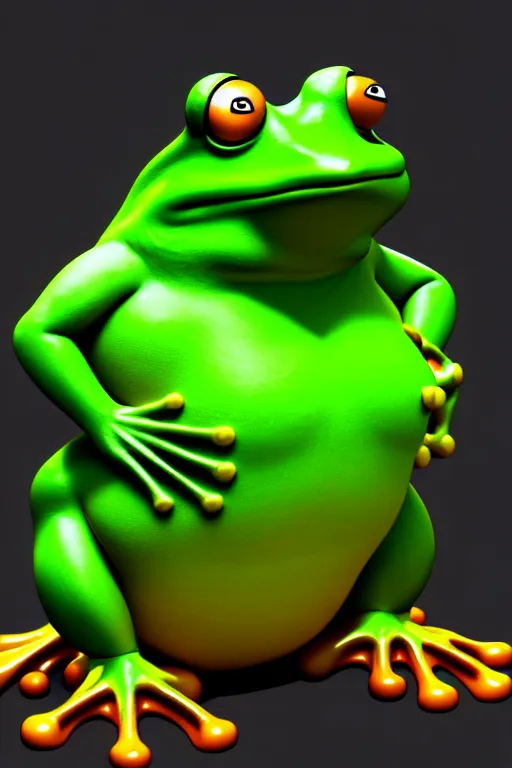 Image similar to peter griffin is frog, beautiful composition, trending on artstation, award - winning photograph, masterpiece, intricate, portrait, 8 k highly professionally detailed, hdr, cgsociety