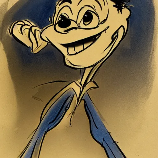 Image similar to milt kahl sketch