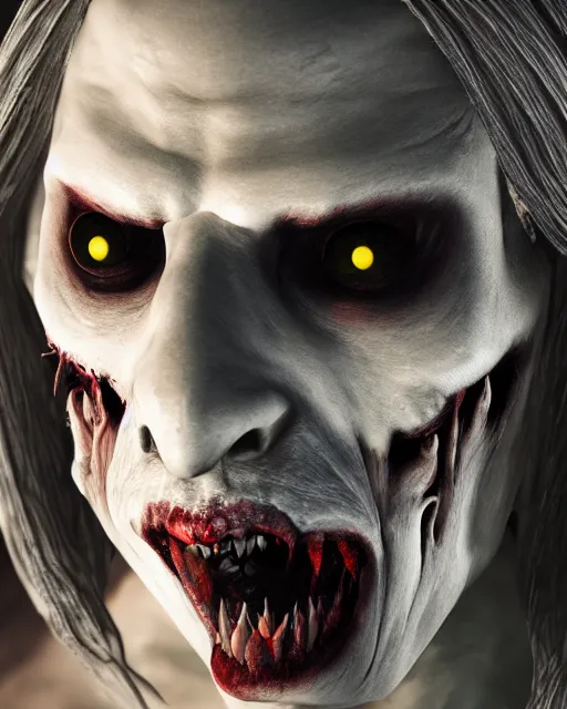 Image similar to portrait of an undead vampire lord, photorealistic, 8 k