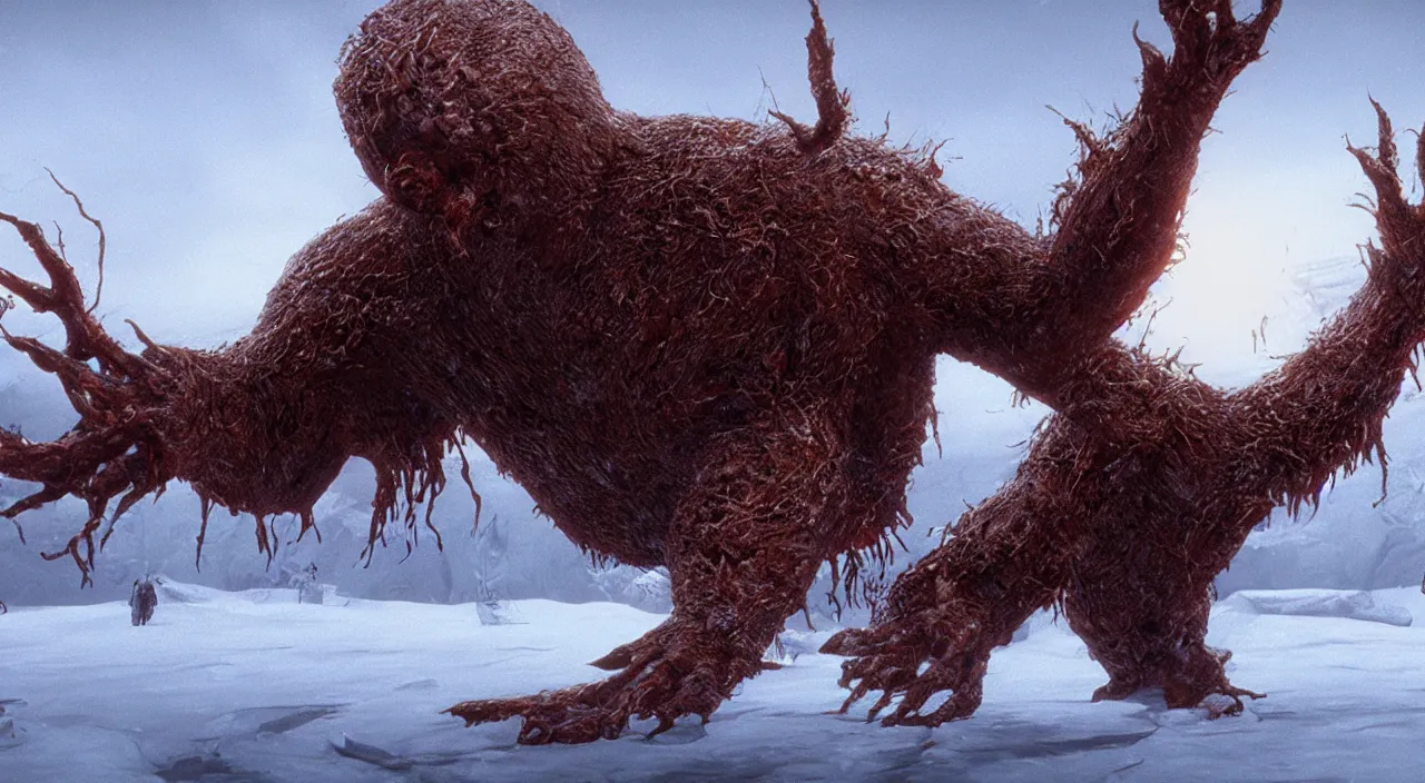 Image similar to the thing ( 1 9 8 2 ), unreal engine, 8 k, trending on artstation, hd