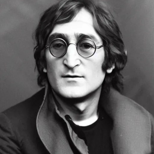 Image similar to John lennon covered in honey