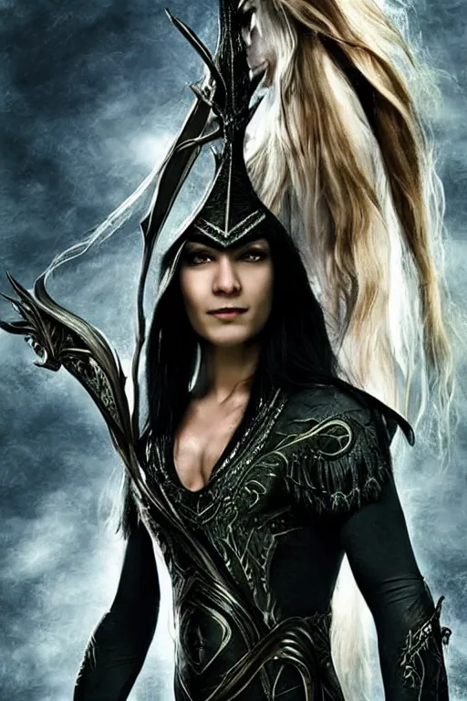 Prompt: nightwish, serene, Male Elven King, muscled, masculine