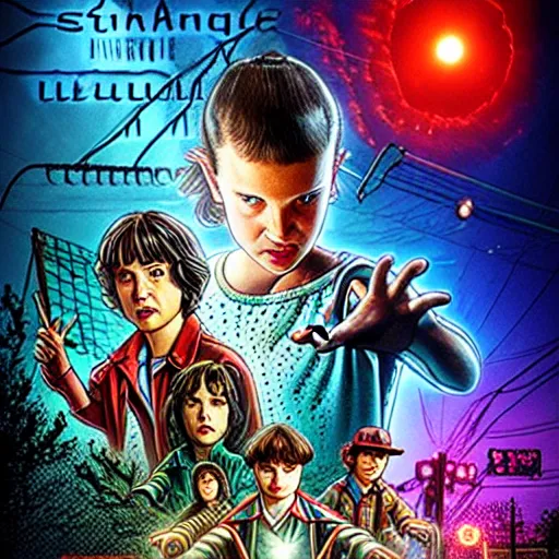 Image similar to Stranger Things Poster