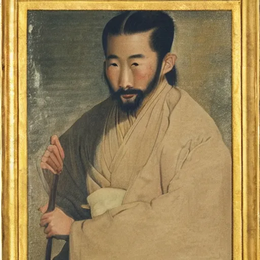 Prompt: an oriental man