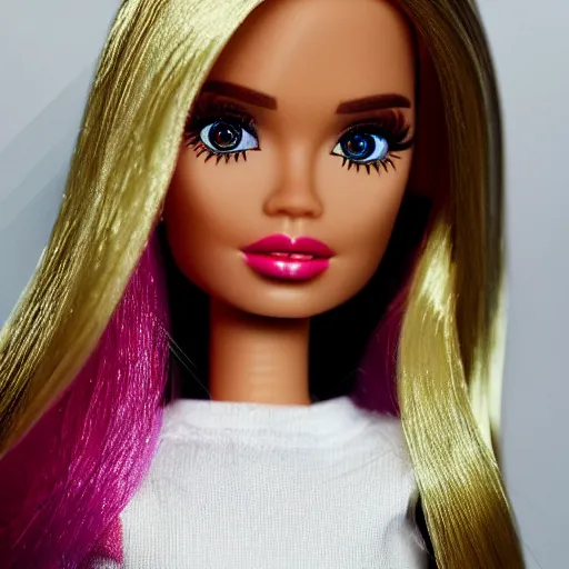 Image similar to miniom as a barbie doll, photorealistic, highly detailed,