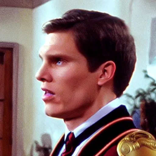 Image similar to Live Action Still of Jerma in Animal House, real life, hyperrealistic, ultra realistic, realistic, highly detailed, epic, HD quality, 8k resolution, body and headshot, film still