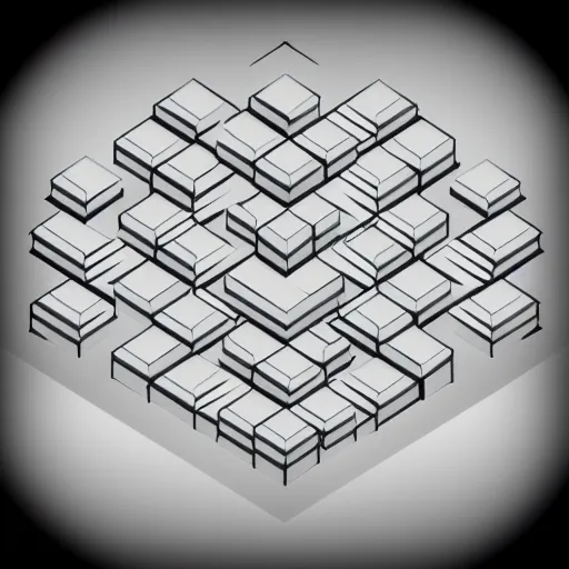 Image similar to isometric optical illusion