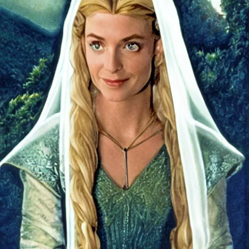 Image similar to the princess bride as galadriel