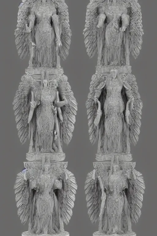Image similar to Coatlicue statue variations
