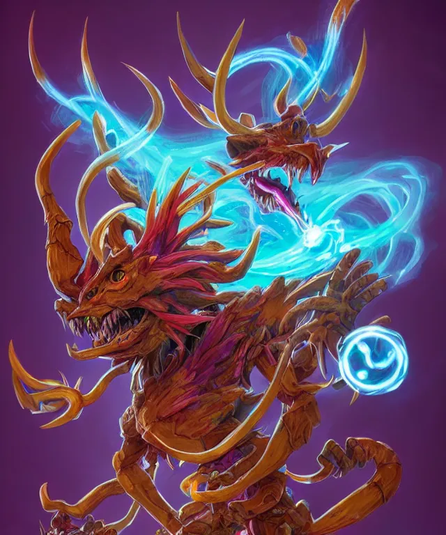 a bandersnatch creature in a yu gi oh artstyle, | Stable Diffusion ...