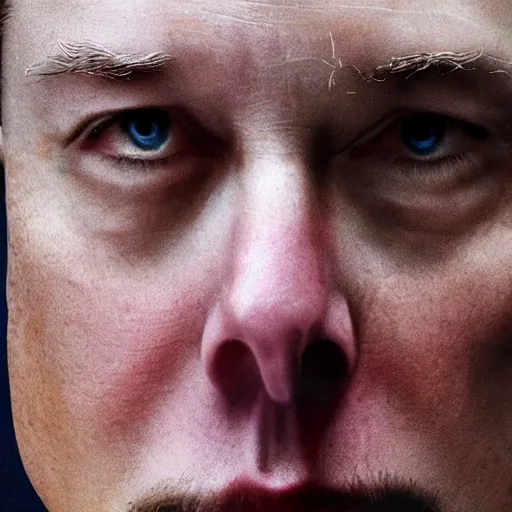 Prompt: A photo of Elon Musk after he becomes homeless, amazing detail, detailed faces, sharp, 8k
