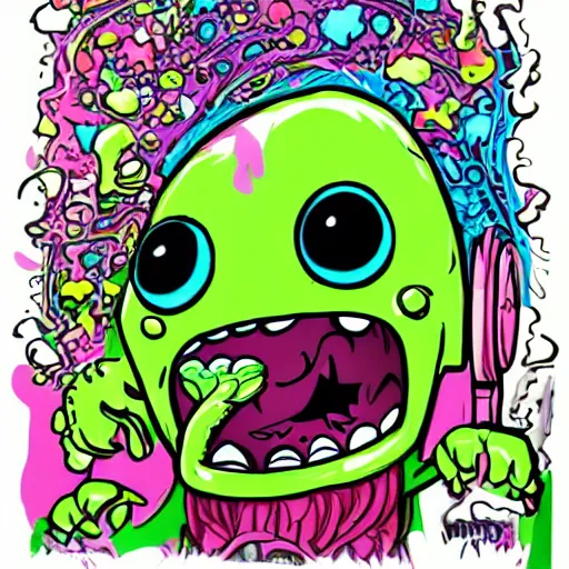 Pop Wonder NFT - Alien Bog Friendly Monster Wearing | Stable Diffusion ...