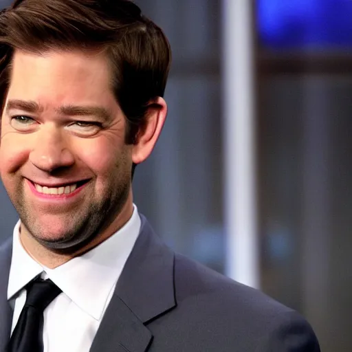 Image similar to john Krasinski as Mr fantastic