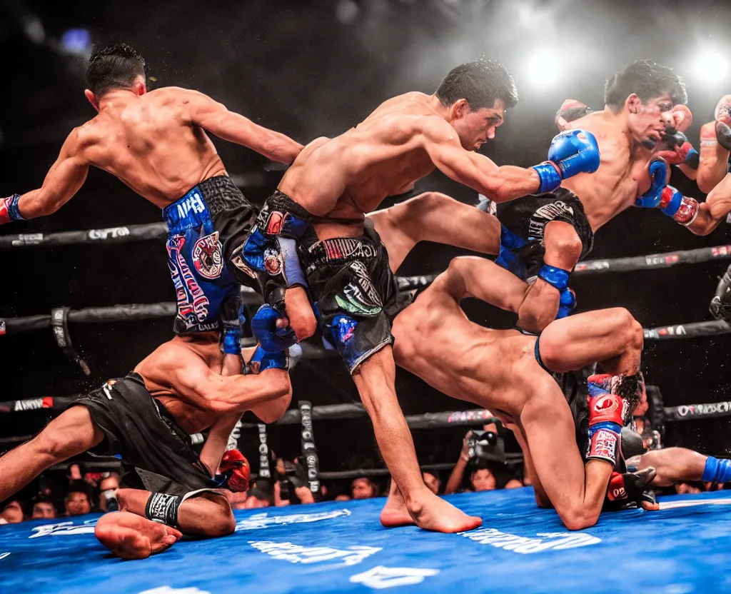 Image similar to chito vera knocks out dominick cruz via headkick, by annie leibovitz and steve mccurry, natural light, detailed face, canon eos c 3 0 0, ƒ 1. 8, 3 5 mm, 8 k, medium - format print