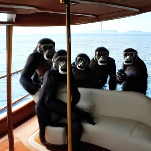 Prompt: bored ape yacht club
