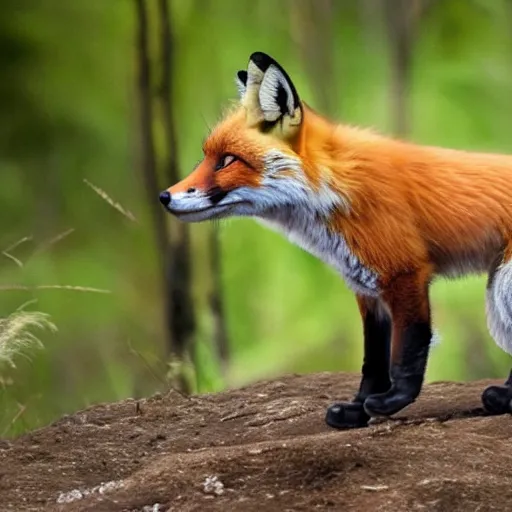 Prompt: fox is engeneer