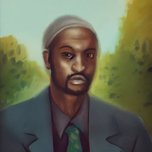 Prompt: a portrait of a character in a scenic environment by Khalik Allah