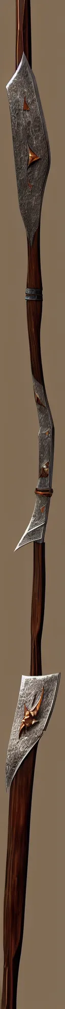 Image similar to digital paing of thick wooden spear, fantasy art, ultra - realism, artstation, wow it is beautiful, sharp focus, ultra detailed, 8 k, concept art, octan render