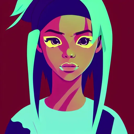 Image similar to 2 d character design, female rapper, vector art, digital art, portrait, 4 k, 8 k, sharp focus, smooth, illustration, concept art, music artist