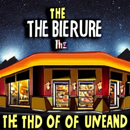 Image similar to The restaurant at the end of the universe