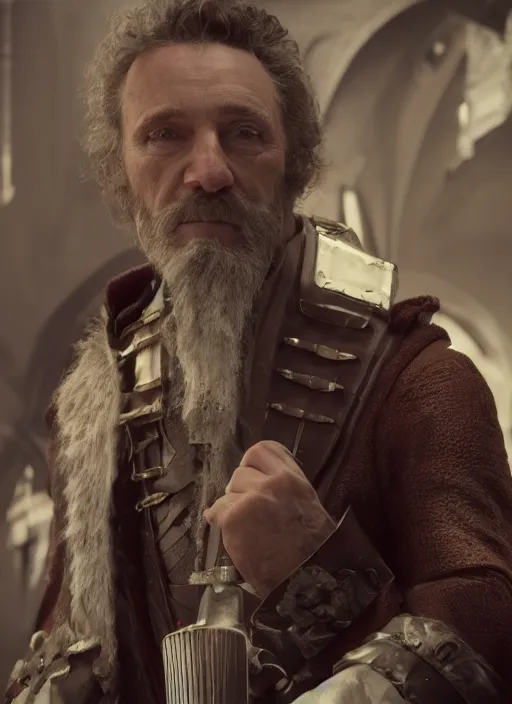 Image similar to film still of victor saltzpyre, 8 k, hd