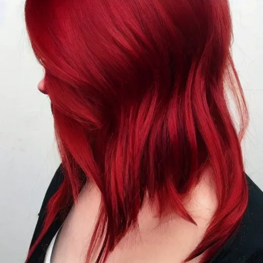 Image similar to red, hair