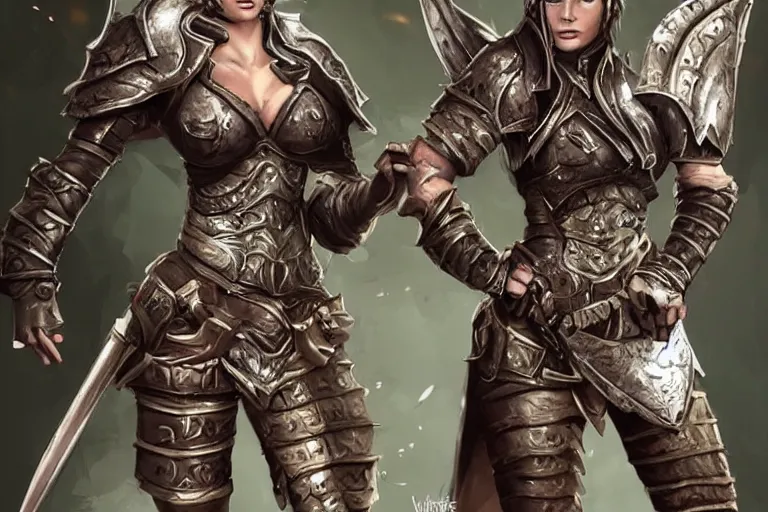 The fantasy warrior female is an unstoppable force on | Stable 