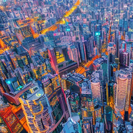 Prompt: urban futuristic city, 8 k resolution, award winning, colorful