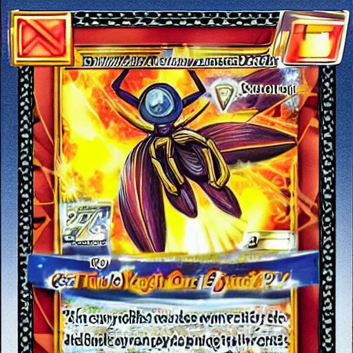 Prompt: yu gi oh card of eight legged bono