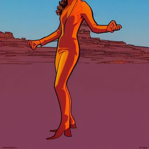 Image similar to rachel mcadams retro minimalist portrait by jean giraud, moebius starwatcher comic, 8 k