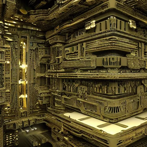 Prompt: highly advanced futurescape, intricate, high detailed, superstructures, elegant architecture, 8k, 144mm full shot, cinematic :: H.R. Giger ::