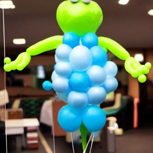 Image similar to frog balloon animal