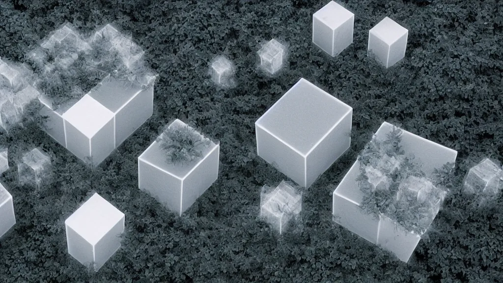 Image similar to infrared indescribable hub cube ( s ) in nature