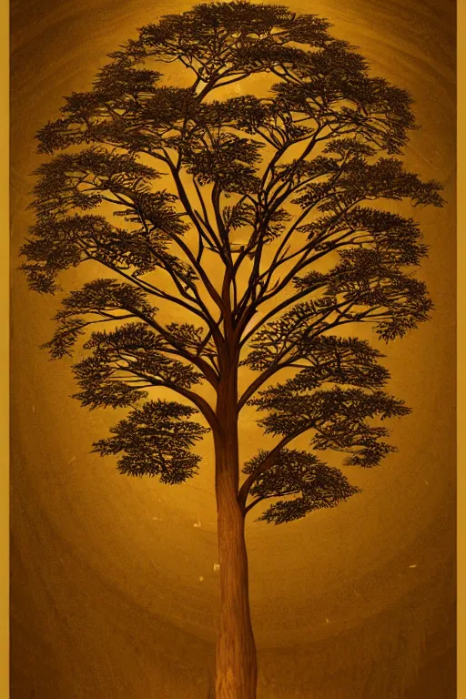 Prompt: a tree, ancient egypt painting, intricate, elegant, highly detailed, smooth, sharp focus, artstation