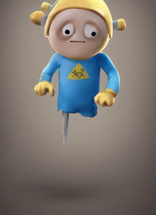 Image similar to adventure time finn the human, realistic, photorealistic, cgi, 3 d render, highly detailed