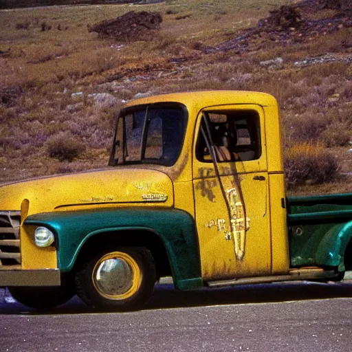 Image similar to photo, wyoming, truck, kodak ektachrome 1 2 0, 2 6 mm,