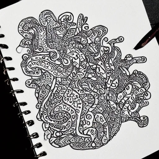 Image similar to doodle art