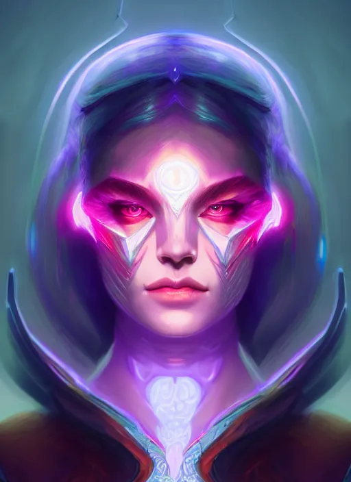 Prompt: symmetry!! portrait!! of a female character fury, fantasy, tech style, glowing lights!! intricate, elegant, highly detailed, digital painting, artstation, concept art, smooth, sharp focus, illustration, art by jesse carpenter and grace liu and baldi konijn