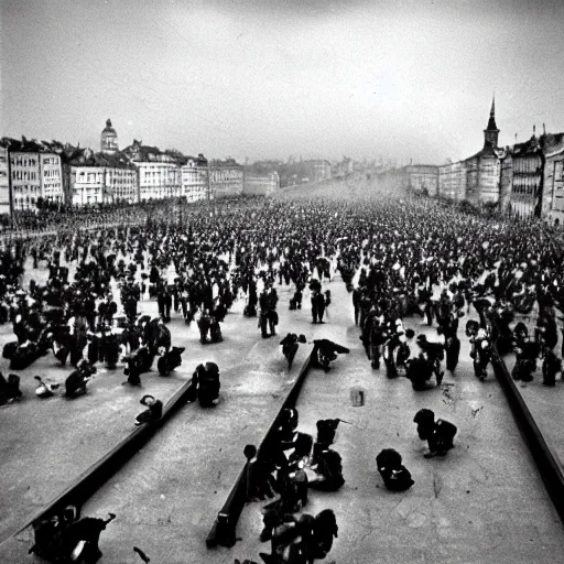 Image similar to the prague spring, kosef koudelka,